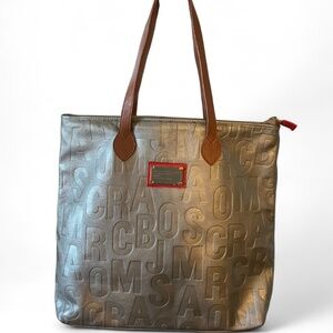 Marc Jacobs Workwear Tote Silver Vintage